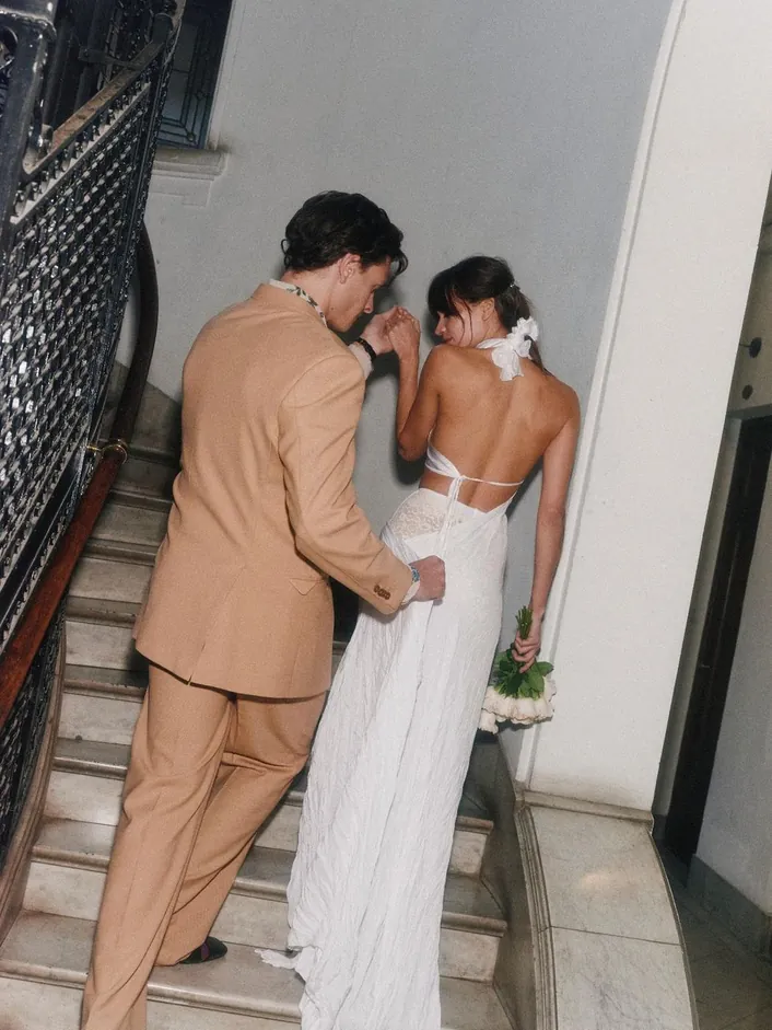 A bride on her wedding day