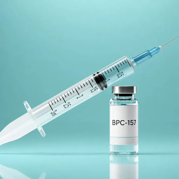 BPC-157 peptide vial