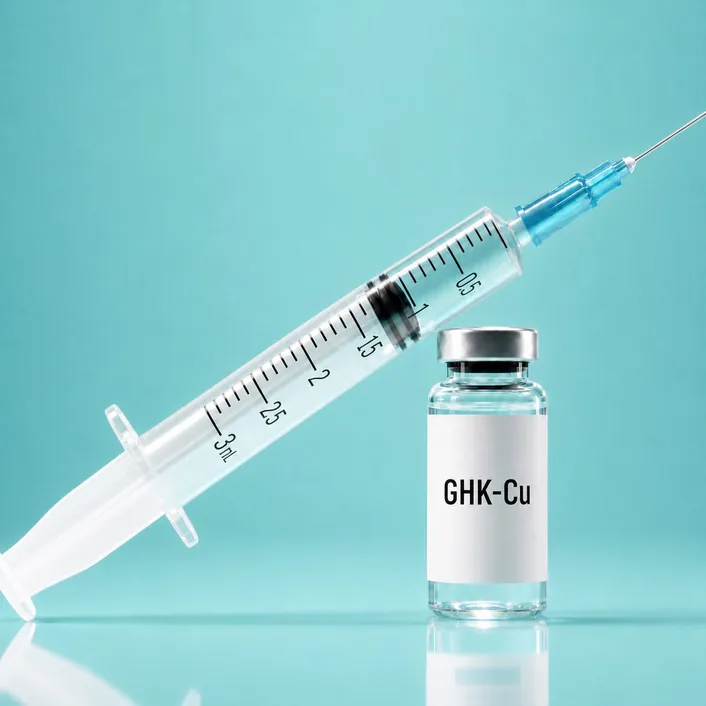 GHK-Cu peptide vial